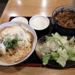 長岡屋総本店 - カツ丼セット（￥１０００税込）