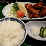 らー麺藤原家 - 唐揚げセット