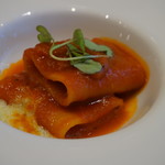 ラッフィナート - たこのトマトソース パッケリ