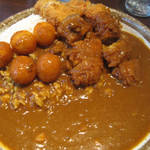 CoCo壱番屋 - ささみかつ&うずら卵フライ