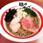 麺や でこ - 料理写真:追い煮干しそば　850円