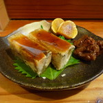 鮨処いちい - 穴子の煮こごり、ほか