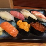 鮨処いちい - 握り七貫