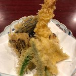 あまねや - 天ぷら盛り合わせ