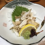 旬菜郷土料理 一隆 - 白バイ貝炙り