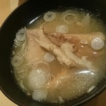 三宿の寿司 えん - あら汁付き