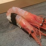 三宿の寿司 えん - 甘エビトリプル