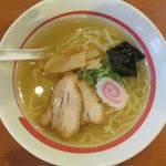 幸楽苑 - 塩ラーメンのアップ