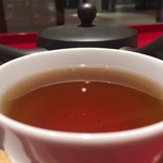 イッピン カフェ - クリームあんみつの極上ほうじ茶 2016/09/28