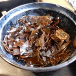 狐狸庵 - サービスの昆布佃煮