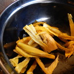 狐狸庵 - サービスの高菜