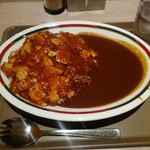 ALPS - 麻婆豆腐カレー470円(木曜日大盛りサービスデー)