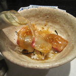 花邑 - お出汁をかけて、さらさらっと。