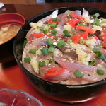 お食事処かなめ - あじたたき丼