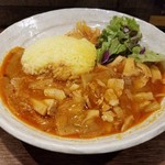 SPICY CURRY 魯珈 - 限定カレー 酢筍がアクセント♪ミャンマー風豚と白菜のカレー