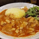 SPICY CURRY 魯珈 - 限定カレー 酢筍がアクセント♪ミャンマー風豚と白菜のカレー