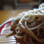 磐梯そば道場 - 今回も低回転のロール挽き