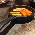 かめかめ - ピリ辛トッポギ炒め