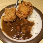 アユカ - カレーライスにチキンカツをオン