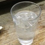 まるしん - 芋焼酎水割り