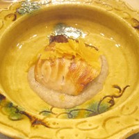 銀座 よし澤 - 鰤、10種のキノコ、カラスミ