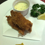 三栗 - エビフライから変更して頂いたカキフライ三個