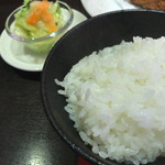 三栗 - 何時もとても美味しい炊き立てのご飯