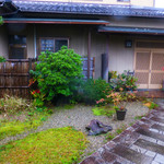 茶房 うえだ - 茶房うえだの玄関