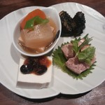 銀座 真田 - 蕎麦と前菜セット【2017.11】