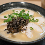 鶏そば 壽 - 2017.11 鶏てんこ盛りそば（980円）