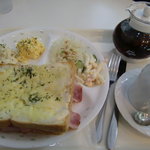 Cafe GB - クロックムッシュ＆紅茶