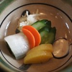 とん起 - 香の物