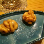 はつね寿司 - 白子醤油黒七味焼き