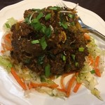 アーンドラ・ダイニング - マトンヴェプドゥ