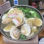 Sakae zushi - はまぐり鍋一人前1,200円で8個も入ってます