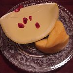 松川 - グレープフルーツのゼリー、柿