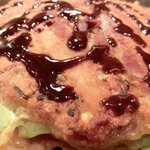 おうさか苑 - 「カレー玉」：カレーが効いているから、ソースだけでも美味しい！