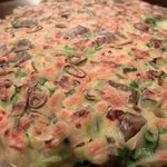 おうさか苑 - 「ねぎ玉」（焼き上がり）：好みですが、私の場合は醤油でいただきます！