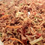 おうさか苑 - 「そば飯」：野菜もたっぷり入って、食べ応え有り！