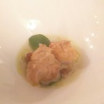 ヴィラ・デル・ソル - 真鯛の白子とアンズ茸のムニエル