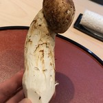 くろぎ - 傘が開いていない今年最後の1本 丹波篠山産つぼみ松茸