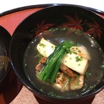 くろぎ - ノドグロと松茸の椀