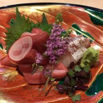 くろぎ - 鮪とボラのお造り