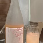 鮨 相澤 - 鶴梅 完熟にごり　平和酒造(和歌山)