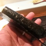 鮨 相澤 - 巻き　中トロ手巻き