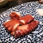 鮨 相澤 - 肉厚で柔らかい蛸　※ＮＧなので食べてません