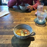 ジャム cafe 可鈴 - 根菜のスープ