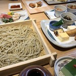 江戸蕎麦 僖蕎 - てんぷらと蕎麦のセット