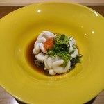 丸萬寿司 - 鱈白子ポン酢