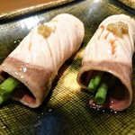 丸萬寿司 - 鰤の焼きしゃぶ